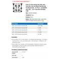 thumbnail image 2 of Front CV Axle Control Arm Ball Joint Sway Bar Link and Wheel Hub Bearing Tie Rod End Kit - 16-Piece - Compatible with 2007 - 2013 Chevy Silverado 1500 2008 2009 2010 2011 2012, 2 of 2