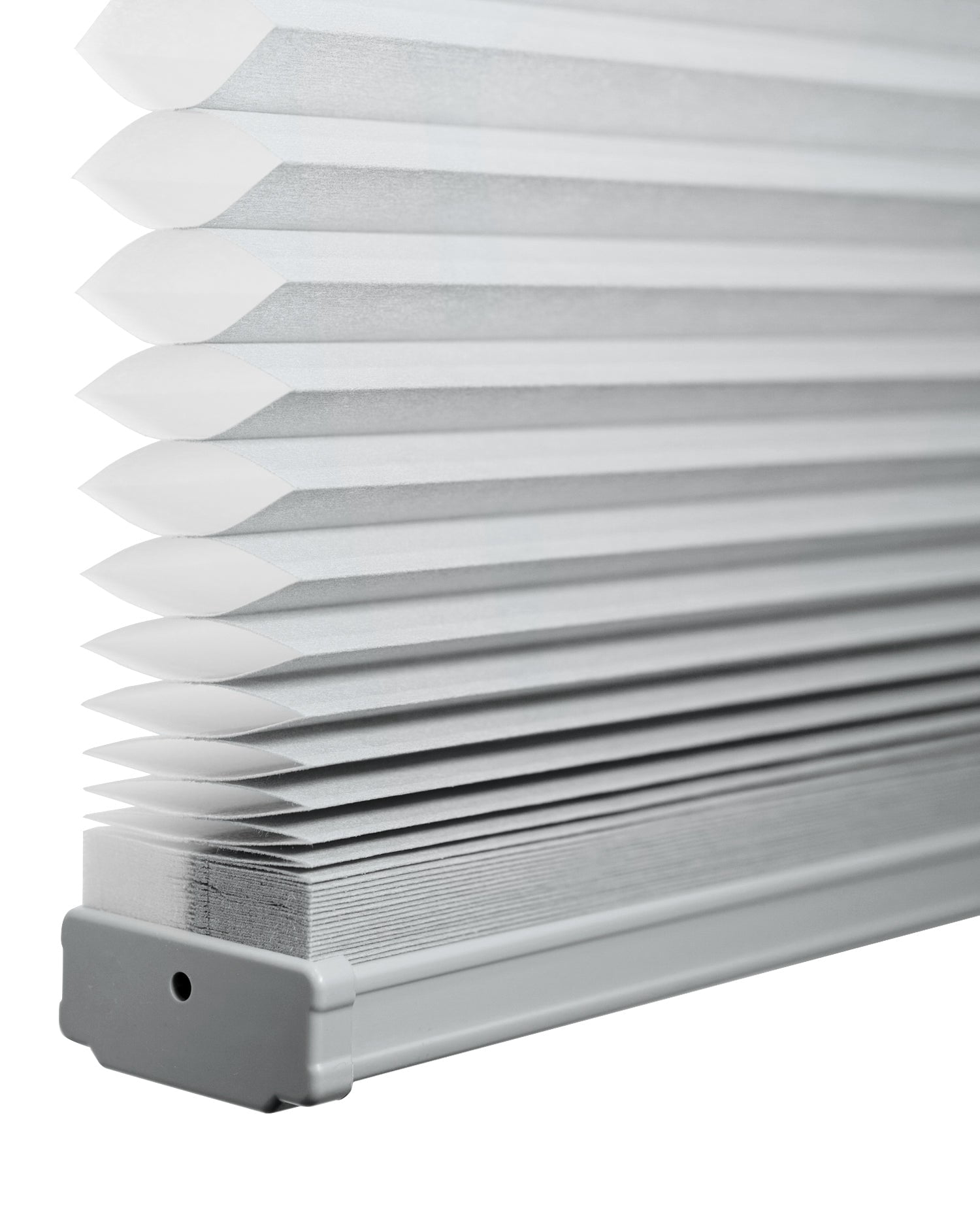 Chicology Cordless Top Down Bottom Up Light Filtering Cellular Shade Light Grey 53.75"W x 72"H