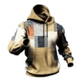 thumbnail image 4 of Sudadera con capucha vintage para hombre, con estampado de rayas a cuadros, con estampado 3D, de gran tamaño, a la moda, ropa informal de calle para hombre, 4 of 4