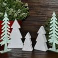 thumbnail image 3 of Light Green Christmas Tree Holiday Table Decoration, 18Inches Tall Centerpiece Festive Seasonal Occasional Ornamental Room House Office School Adornment Project Decor Event Housewarming Gift Pack of 2, 3 of 7