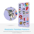 thumbnail image 5 of Popular Culture Elements Collage Clear Case for iPhone 12 Mini,Aesthetic Art Design Case for Men Women,Unique Soft Transparent TPU Bumper Case Cover, 5 of 5
