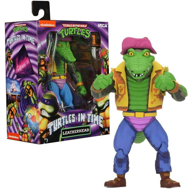 NECA TMNT Turtles in Time Series 2 Leatherhead Figura de acción NECA FIGURA DE ACCION