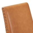 thumbnail image 2 of Modway Parcel Dining Faux Leather Side Chair in Tan, 2 of 8
