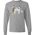 thumbnail image 3 of Inktastic Cute Unicorn Family Long Sleeve T-Shirt, 3 of 5