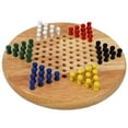 thumbnail image 3 of WE Games Chinese Checkers with Pegs - Solid Wood Travel Size - 7 in., 3 of 6