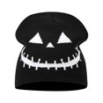thumbnail image 2 of WHEANG Halloween Beanie for Men Women Pumpkin Funny Jacquard Winter Slouchy Knit Beanie Warm Festive Halloween Party Beanie Hat for Cold Weather Daily Wear M White 2026 Sales Under $3, 2 of 4