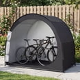 thumbnail image 2 of Costway Bike Storage Tent, Portable Bicycle Shed with Waterproof PU Coated Oxford Fabric, 2 of 12