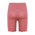 thumbnail image 2 of Manyakai Toddler Girls 6 Pack Dance Shorts Bike Shorts Solid Elastic Waist Ruffle Gymnastics Coral 140, 2 of 6