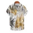 thumbnail image 2 of Mens T Shirts Casual Button Up Shirts for Men Mens Casual Shirt Short Sleeve T Shirts for Men Shop All, 2 of 4