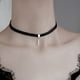 thumbnail image 5 of Gothic Cross Necklace for Women Black Choker Punk Vintage Cross Pendant Necklace Halloween Jewelry Gift for Girl, 5 of 5