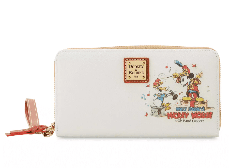Disney Mickey Mouse Band Concert Dooney & Bourke Wristlet Wallet