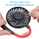 thumbnail image 4 of Ventilador de cuello, ventilador LED recargable USB portátil Diseño de auriculares Ventilador personal manos libres Ventilador portátil con cabezal de viento doble para viajar Oficina al aire libre MFZFUKR WRLF-83, 4 of 5