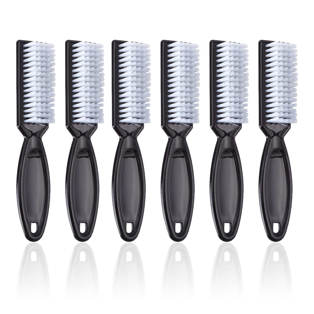 6Pcs Handle Grip Nail Brush, Hand Fingernail Cleaner Brush Manicure