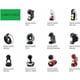 thumbnail image 2 of Café ecológico, cápsulas recargables de acero inoxidable con libertad de elección, accesorios completos para café que incluyen cuchara y cepillo, diseño reutilizable para un mantenimiento sin, 2 of 5