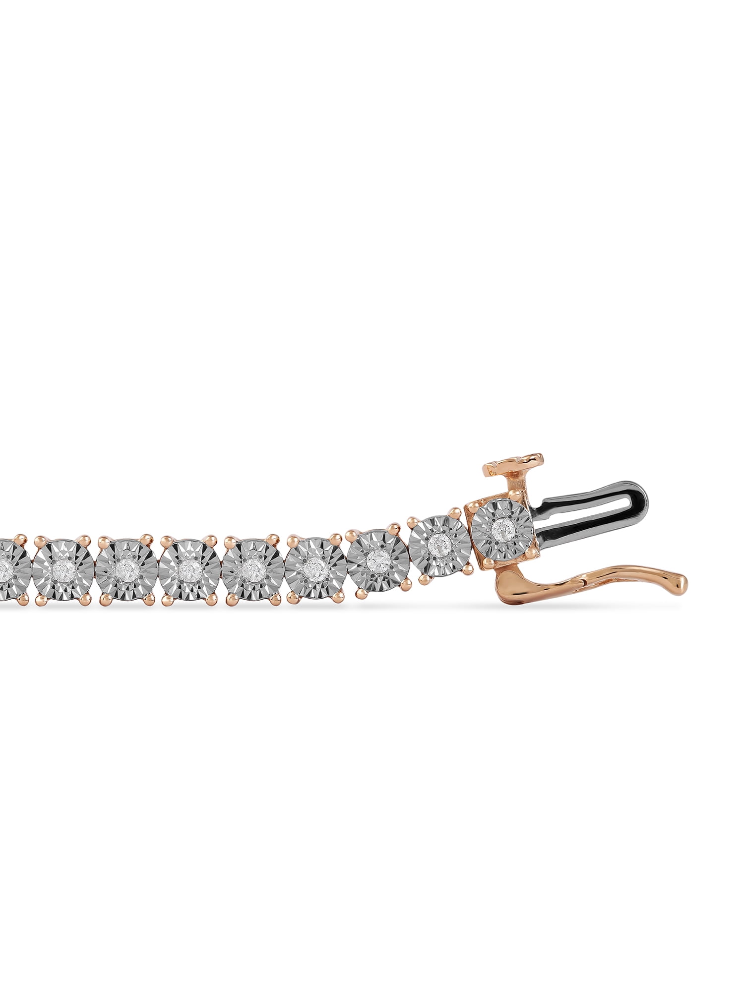 Imperial 1/2Ct TDW Diamond Tennis Bracelet in S925 Sterling Silver