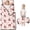 Pioneer Flower Floral Print Pattern-2, variant on Pioneer Flower Floral Print Pattern Teens Toddler Nap Mat with Pillow, Sleeping Mat Bag for Preschool Daycare 59"x22"
