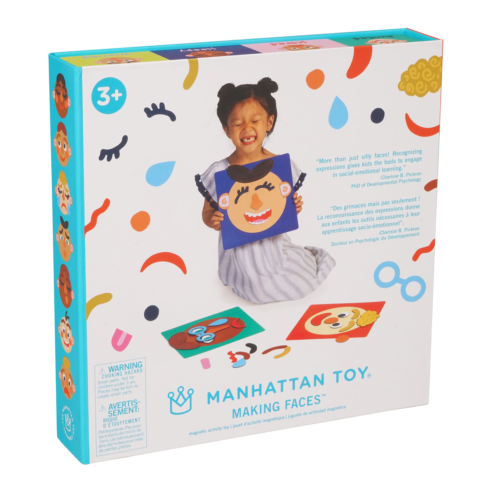 Manhattan Toy Making Faces 34-Piece Bilingual Emotion Toy for Kids 3 Years and Up for English and French Learning - image 5 of 6