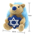thumbnail image 6 of Hanukkah Blue Hedgehog Child's Plush Toy, 7 in, by Way to Celebrate, 6 of 6