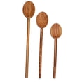 thumbnail image 1 of Scanwood Olive Wood Cooking Spoon Set 10"" 12"" 14"", 1 of 2