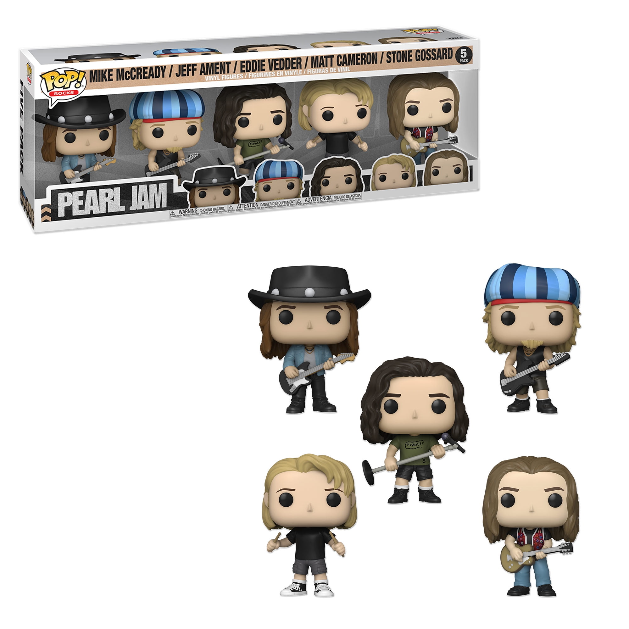 Pearl Jam (5 Pack) Funko Pop! Rocks 