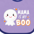 thumbnail image 4 of Inktastic Mama is My Boo with Cute Ghost Boys or Girls Baby Bib, 4 of 4