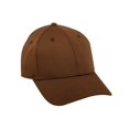 thumbnail image 1 of Flex Fitted Baseball Cap Hat - Brown, Large-XL, 1 of 1