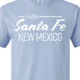 thumbnail image 4 of Inktastic From Santa Fe New Mexico in White Distressed Text T-Shirt, 4 of 5