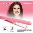 thumbnail image 2 of Mini Hair Curler, Mini Hair Curler For Short Hair, 2 In 1 Mini Curler And Hair Straightener, Mini Curling Iron 1/2 Inch Barrel Short Hair, Long-Lasting Effect, Multi Functional, 3d Heating Plate, 2 of 6