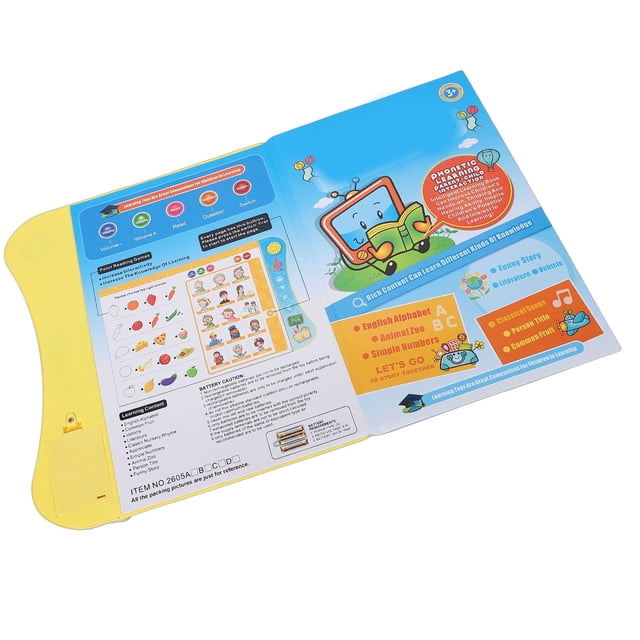 Juego De Libros Interactivos Con Sonido Y Audio Para Niños, Juego De Libros Con Bolígrafo Parlante, Juguete Electrónico De Aprendizaje Educativo Temprano