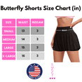thumbnail image 5 of Sweet Hearts 2-Pack Activewear Shorts for Women- High Waist Spandex Workout Gym Shorts Athletic Running Tennis Skort Made in USA, 5 of 5