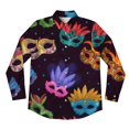 thumbnail image 4 of Shirts for Women Satin Blouses for Women Button Down Shirts Long Sleeve Tops, 4 of 4