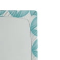 thumbnail image 2 of Ambesonne Moroccan Fitted Sheet, Geometic Circle Round, Full Size, White Blue, 2 of 2