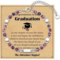 2025 Graduation Gifts for Her, Compass Bracelet for Girls Women, Inspirational High School College 5th 8th Grade Class of 2025 Graduation Gifts