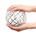thumbnail image 3 of 3D-Shaped Flow Ring Kinetic Spring Toy 3D Sculpture Ring Magic Ring 5.1" - LIVINGbasics, 3 of 7