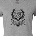 thumbnail image 4 of Inktastic Born in 1957 Limited Edition Women's T-Shirt, 4 of 5