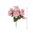 thumbnail image 3 of Tyidzon Peonies Artificial Flowers 11 Inch Fake Flowers Artificial Peonies Flowers, Peonies Bouquet for Wedding Party Home Table Decorations, 3 of 6