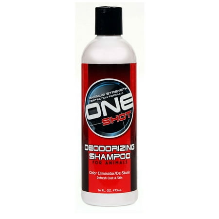 Best Shot One Shot Deodorizing De-Skunk Shampoo (Best Dog Shampoo For Skunk Smell)
