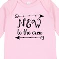 thumbnail image 4 of Inktastic Baby New to the Crew Arrows Boys or Girls Long Sleeve Baby Bodysuit, 4 of 5