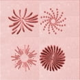 thumbnail image 1 of Ahgly Company Indoor Square Patterned Light Rose Pink Area Rugs, 6' Square, 1 of 6