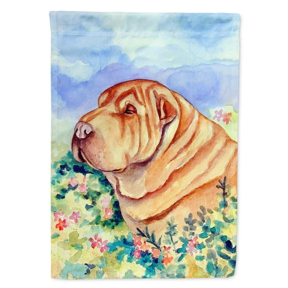 Carolines Treasures 7271-FLAG-PARENT Shar Pei Flag multicolor
