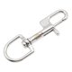 thumbnail image 2 of Gancho a presión de acero inoxidable 316, clips de buceo de grado marino, soporte de llave con clip de cadena para trabajo para cubo de aliment 100 mm de un extremo Macarena ganchos de seguridad, 2 of 6