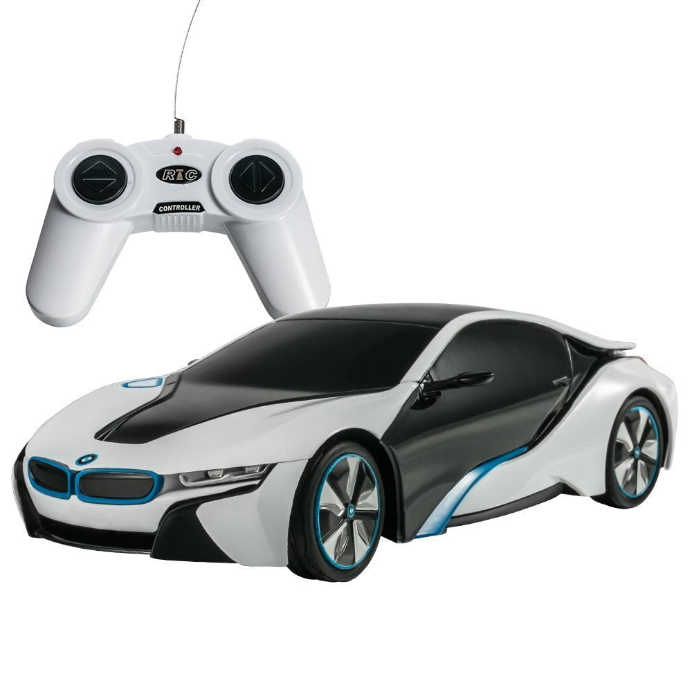 PlayWorld Speed Racers 1:24 RC BMW i8 Concept RC Sports Car - White