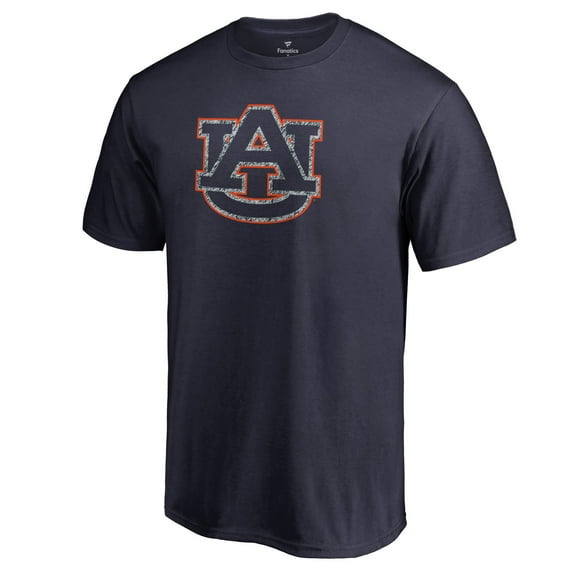 Men's Navy Auburn Tigers Static Logo T-Shirt