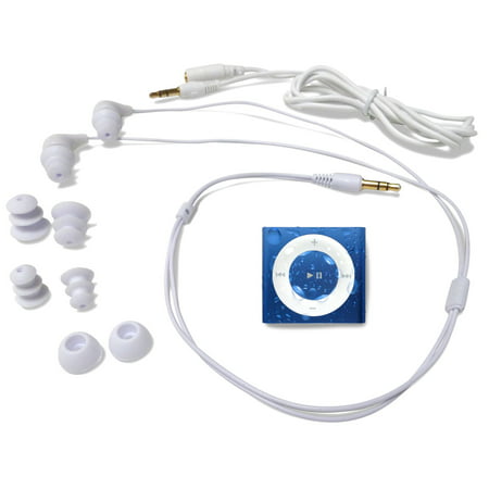 Underwater Audio Waterproof iPod Shuffle & Swimbuds Headphones (Best Headphones For Shuffle)