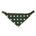 thumbnail image 6 of Dark Green Houndstooth Reversible Dog Bandana by Uptown Pups, 6 of 9