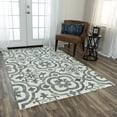 thumbnail image 2 of Rizzy Rugs Matrix Area Rug MRX103 Ivory Rings Loops 7' 6" x 9' 6" Rectangle, 2 of 3