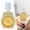 B, variant on Cartoon Portable Misting Desk Fan, Bottle Top Water Evaporative Cooling Fan, USB Rechargeable Personal Spray Mist Fan for Bedroom Office Dorm Makeup Indoor Use