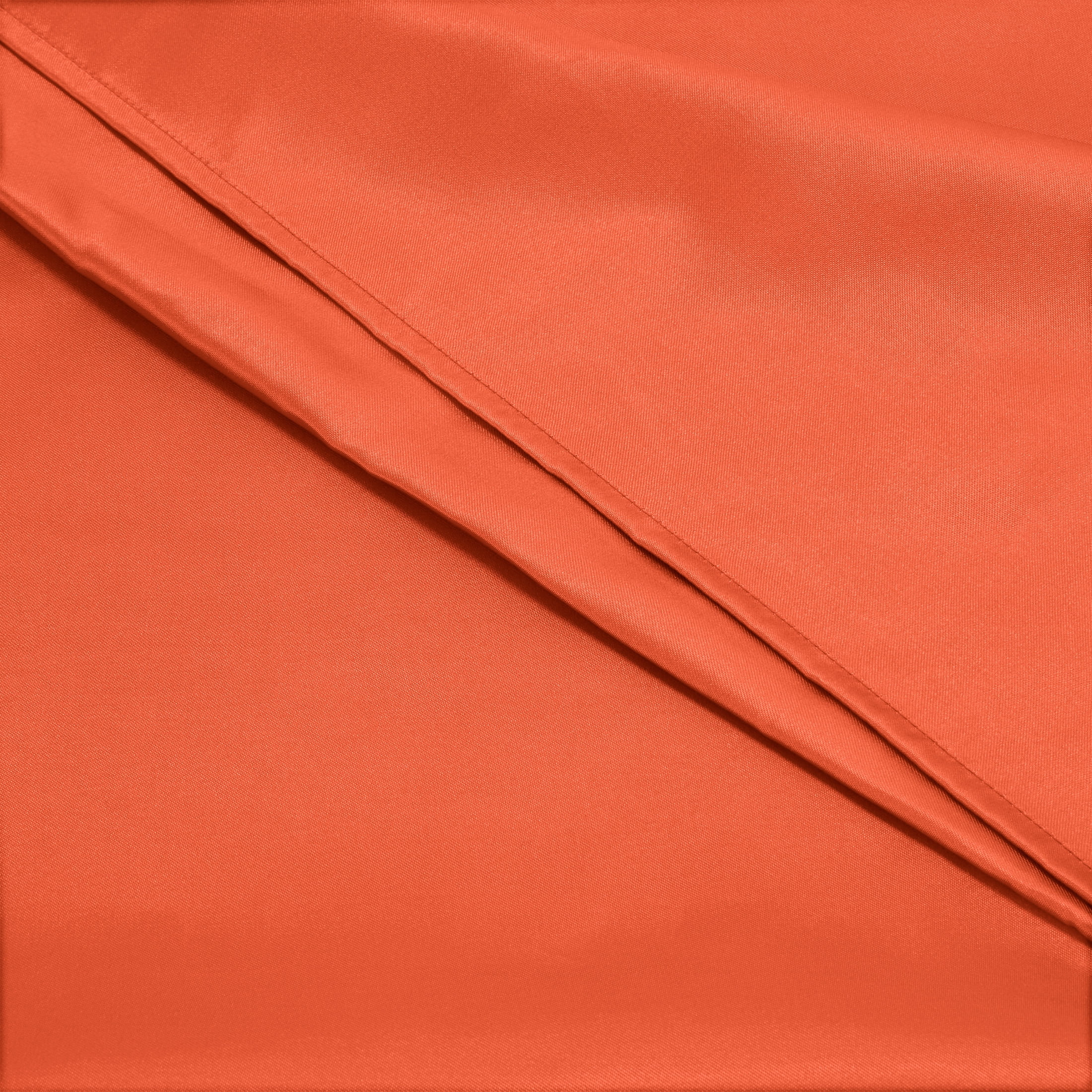 Mainstays by Becky G. & Alejandra Satin Pillowcase, Standard/Queen, Orange