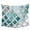 Turquoise, variant on Yellow Morocco Small Tapestry for Bedroom Wall Hanging Tapestry, Retro Grey Foil Painting Grunge Tribal Ceiling Backdrop Tapestries Poster Blanket Wall Decor for Teens Room Living Room Dorm 23" x 28"