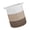 white brown, variant on Natural Cotton Rope Laundry Organiser Basket With Comfortable Handles Bedroom Bathroom Organization Supplies